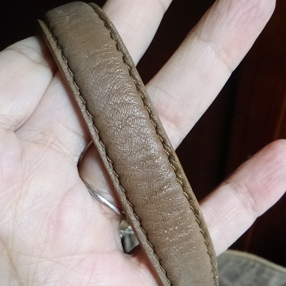 Boho fringed brown suede shoulder bag, very good craftsmanship. Indian made - Picture 8 of 9